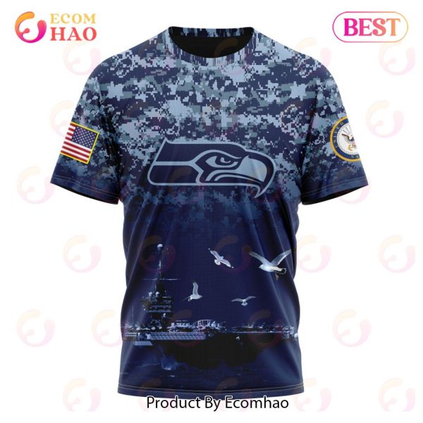 NFL Seahawks Halloween Jersey Limited Edition 3D Hoodie - Ecomhao Store