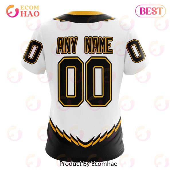NHL Boston Bruins Reverse Retro Kits 2022 3D Hoodie