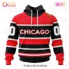 NHL Carolina Hurricanes Reverse Retro Kits 2022 3D Hoodie