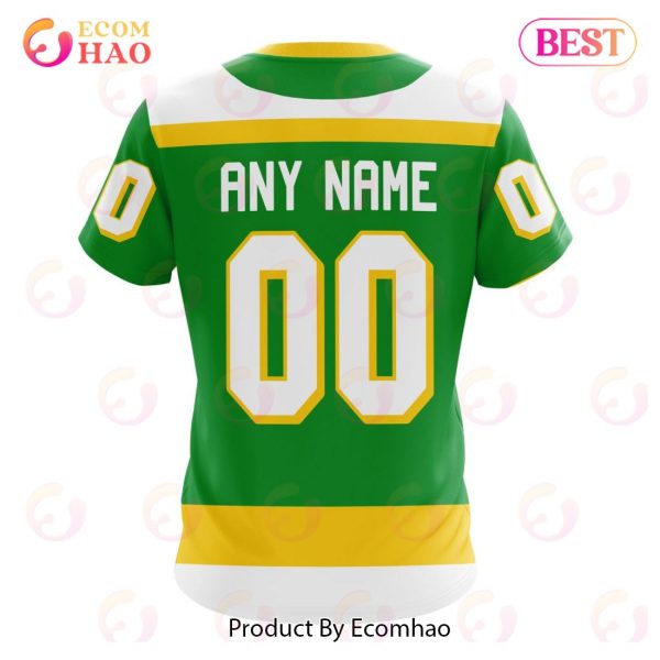 NHL Minnesota Wild Reverse Retro Kits 2022 3D Hoodie