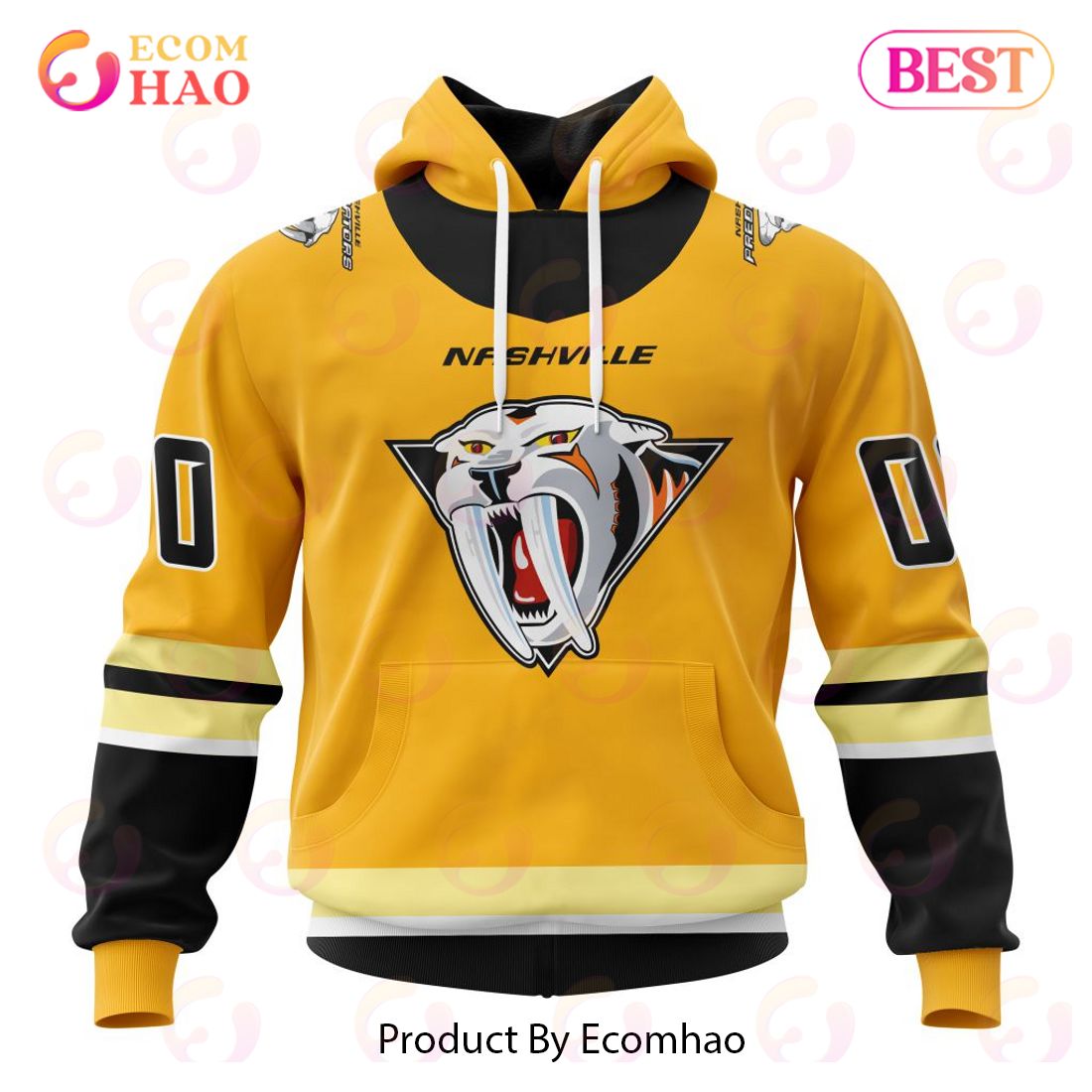 Custom Nashville Predators Retro Vintage Tie Dye NHL Hoodie 3D - Bring Your  Ideas, Thoughts And Imaginations Into Reality Today