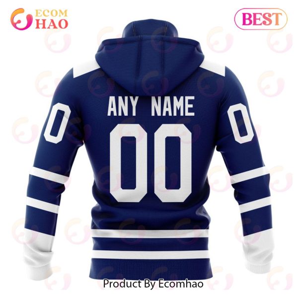 NHL Toronto Maple Leafs Reverse Retro Kits 2022 3D Hoodie