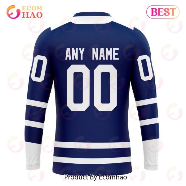 NHL Toronto Maple Leafs Reverse Retro Kits 2022 3D Hoodie