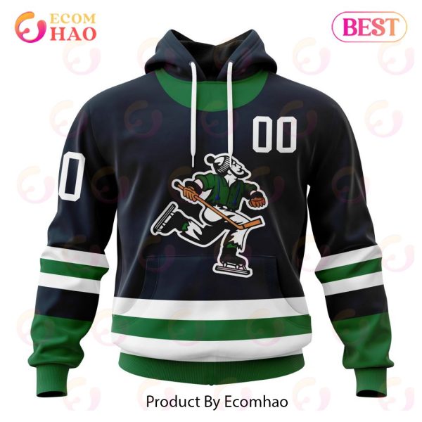 NHL Vancouver Canucks Reverse Retro Kits 2022 3D Hoodie