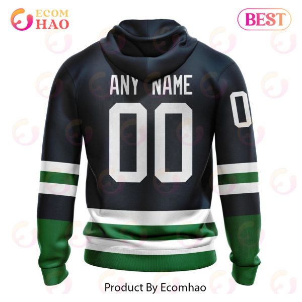 NHL Vancouver Canucks Reverse Retro Kits 2022 3D Hoodie