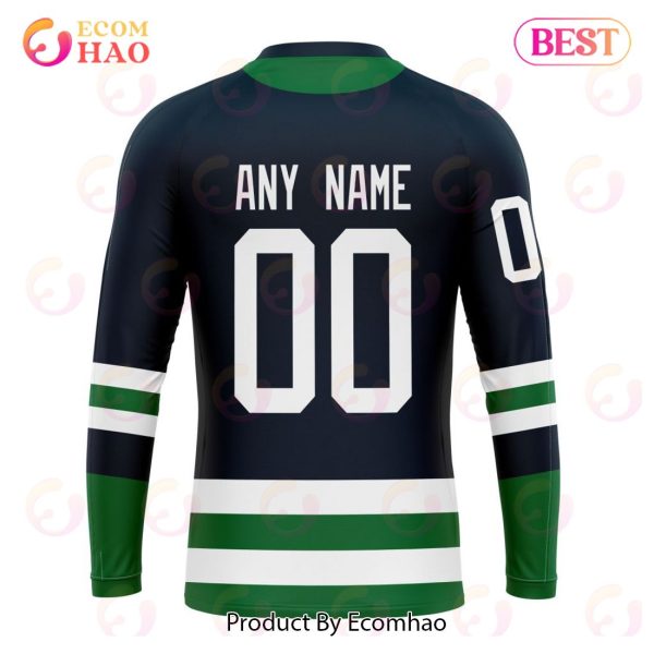 NHL Vancouver Canucks Reverse Retro Kits 2022 3D Hoodie