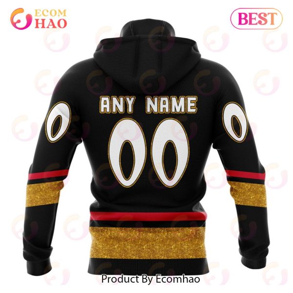 NHL Vegas Golden Knights Reverse Retro Kits 2022 3D Hoodie