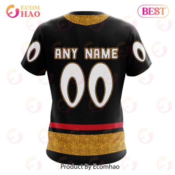 NHL Vegas Golden Knights Reverse Retro Kits 2022 3D Hoodie