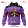 NHL Los Angeles Kings Specialized Design Fights Cancer 3D Hoodie NHL Los Angeles Kings Specialized Design Fights Cancer 3D Hoodie