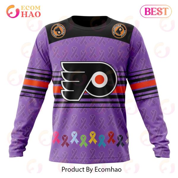 Lids Winnipeg Jets adidas Hockey Fights Cancer Primegreen Authentic Custom  Jersey - White/Purple