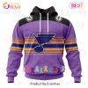 NHL Seattle Kraken Specialized Design Fights Cancer 3D Hoodie