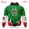 LIGA MX C.F. Monterrey Special Mexican Pride 3D Hoodie