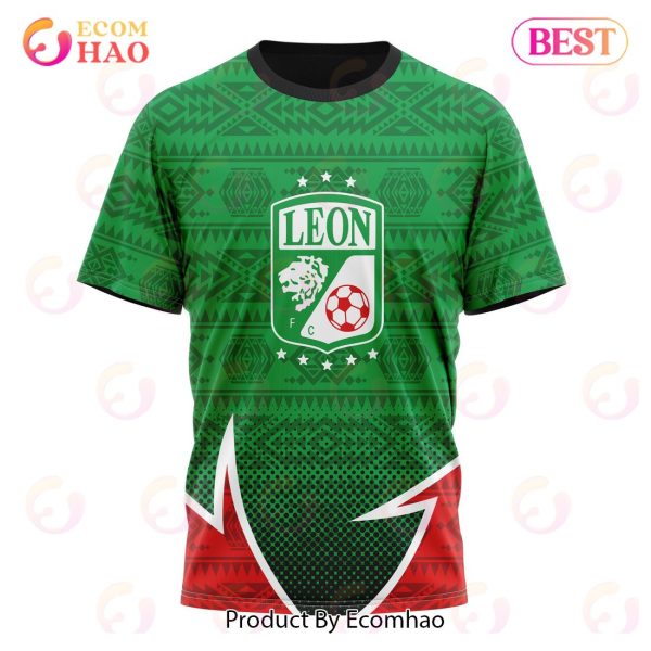 LIGA MX Club Leon Special Mexican Pride 3D Hoodie
