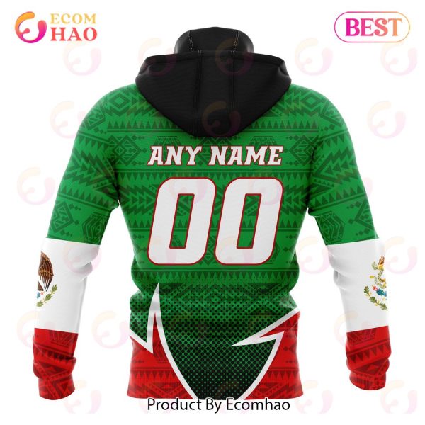 LIGA MX Club Tijuana Special Mexican Pride 3D Hoodie