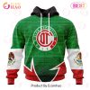 LIGA MX Atlas F.C Special Mexican Pride 3D Hoodie