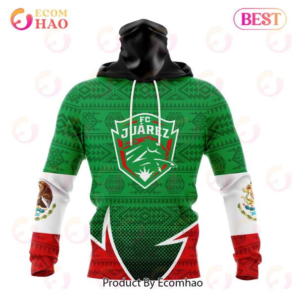 LIGA MX FC Juarez Special Mexican Pride 3D Hoodie