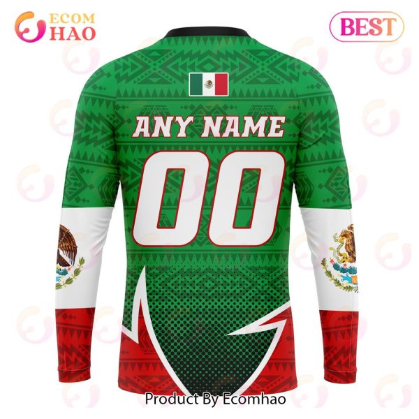 LIGA MX FC Juarez Special Mexican Pride 3D Hoodie