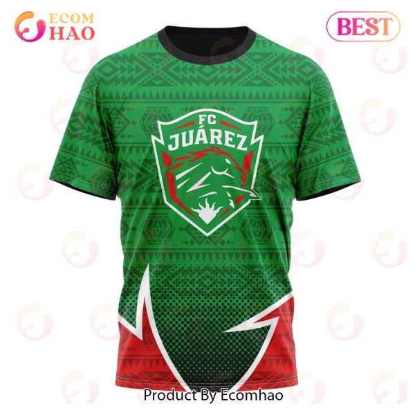 LIGA MX FC Juarez Special Mexican Pride 3D Hoodie