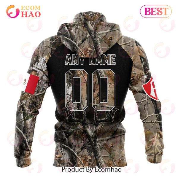 LIGA MX Atlas F.C Special Camo Hunting 3D Hoodie