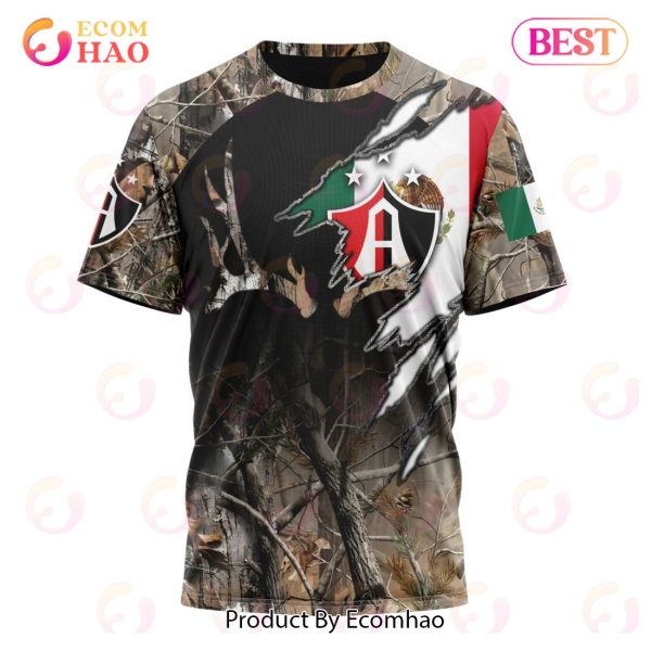 LIGA MX Atlas F.C Special Camo Hunting 3D Hoodie