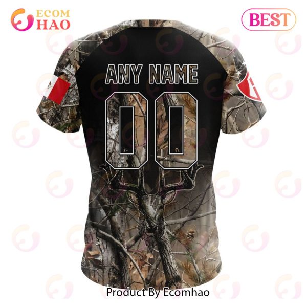 LIGA MX Atlas F.C Special Camo Hunting 3D Hoodie