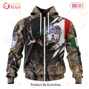 LIGA MX C.F. Pachuca Special Camo Hunting 3D Hoodie