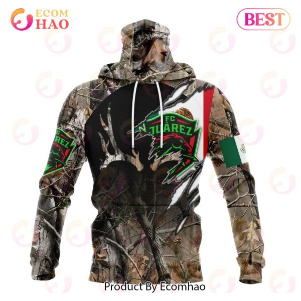 LIGA MX FC Juarez Special Camo Hunting 3D Hoodie