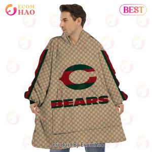 NFL Bears Specialized Design In GC Style 3D Gucci Hoodie
