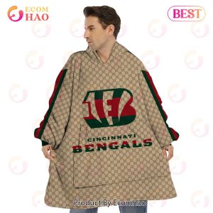 NFL Bengals Specialized Design In GC Style 3D Gucci Hoodie