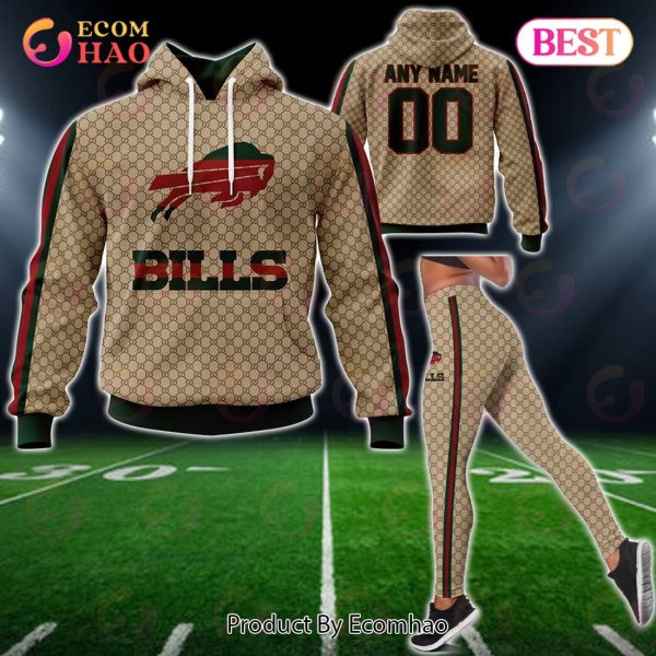 NFL Bills Specialized Design In GC Style 3D Gucci Hoodie