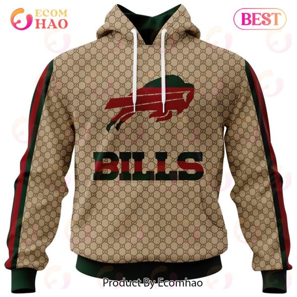 NFL Bills Specialized Design In GC Style 3D Gucci Hoodie