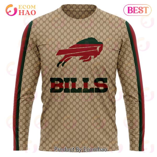 NFL Bills Specialized Design In GC Style 3D Gucci Hoodie