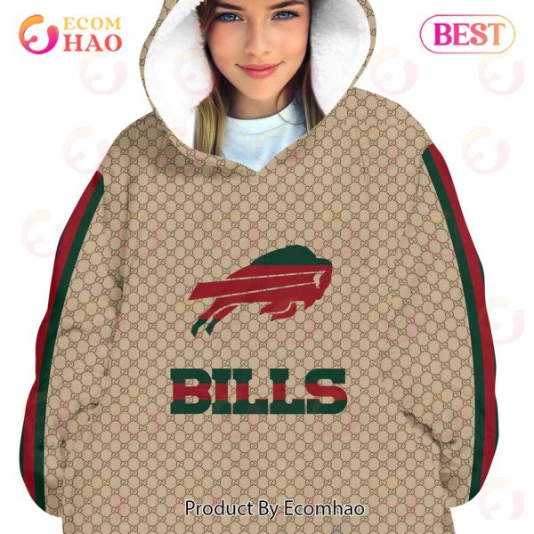 NFL Bills Specialized Design In GC Style 3D Gucci Hoodie