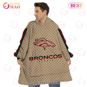 NFL Broncos Specialized Design In GC Style 3D Gucci Hoodie