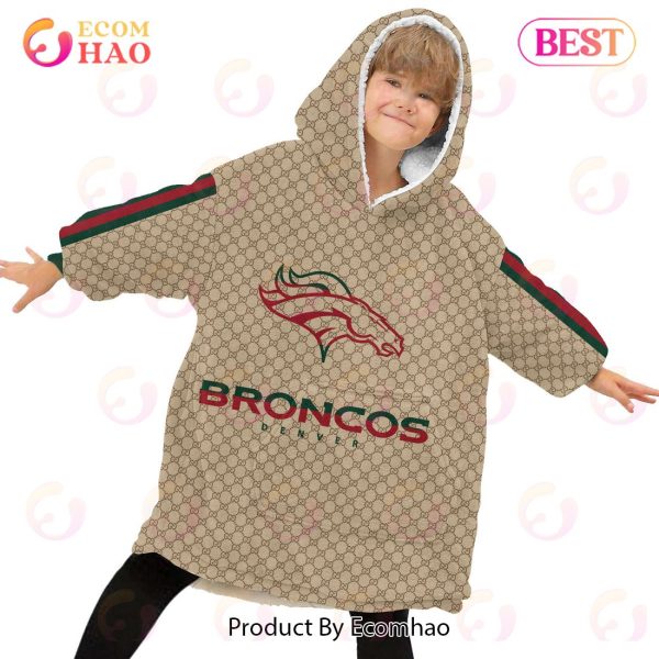 NFL Broncos Specialized Design In GC Style 3D Gucci Hoodie