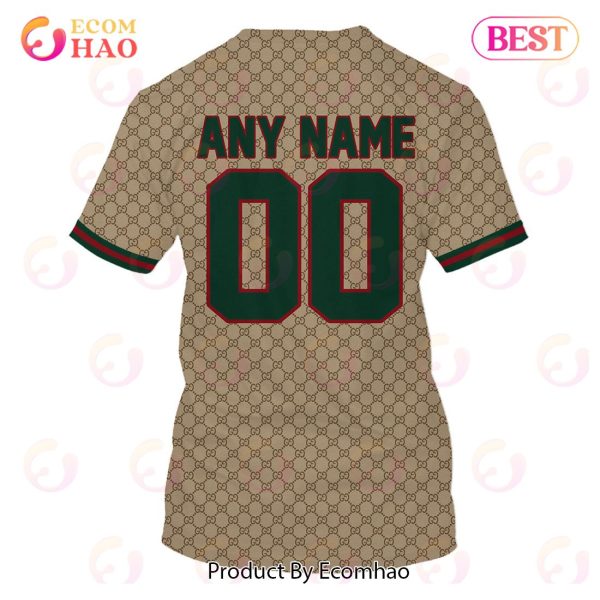 NFL Broncos Specialized Design In GC Style 3D Gucci Hoodie