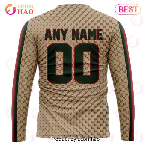 NFL Broncos Specialized Design In GC Style 3D Gucci Hoodie