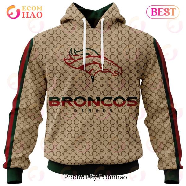 NFL Broncos Specialized Design In GC Style 3D Gucci Hoodie
