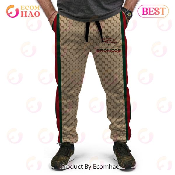 NFL Broncos Specialized Design In GC Style 3D Gucci Hoodie
