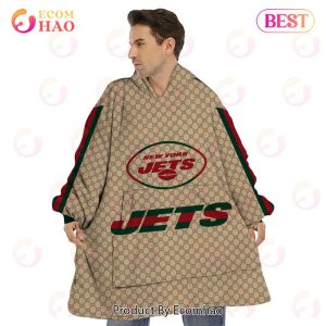 NFL Jets Specialized Design In GC Style 3D Gucci Hoodie