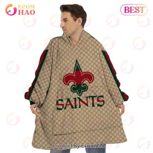 NFL Saints Specialized Design In GC Style 3D Gucci Hoodie