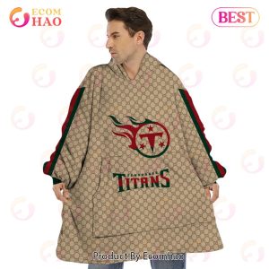 NFL Titans Specialized Design In GC Style 3D Gucci Hoodie
