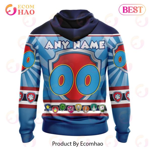 NHL Columbus Blue Jackets Special Paw Patrol Kits 3D Hoodie