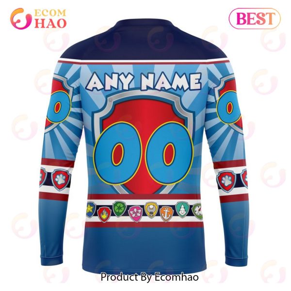 NHL Columbus Blue Jackets Special Paw Patrol Kits 3D Hoodie