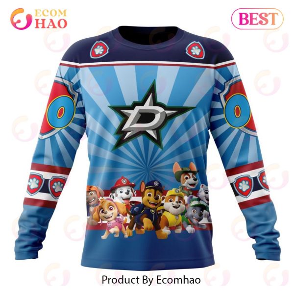 NHL Dallas Stars Special Paw Patrol Kits 3D Hoodie
