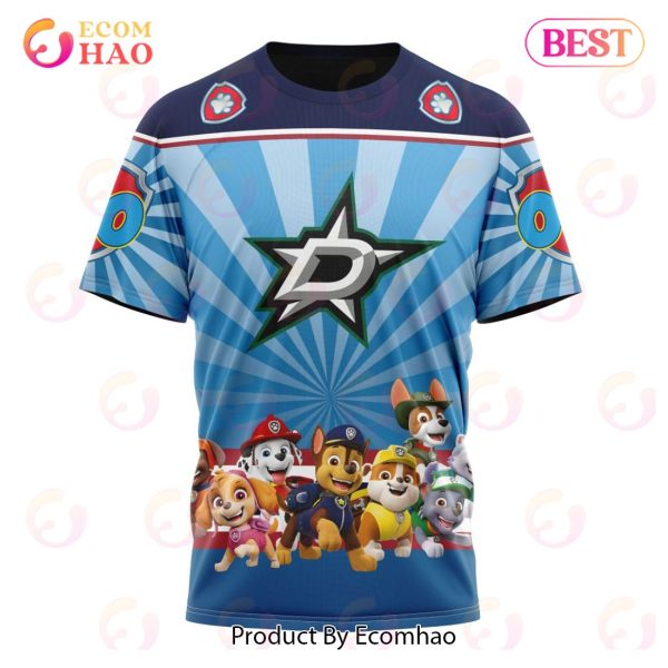 NHL Dallas Stars Special Paw Patrol Kits 3D Hoodie
