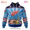NHL Columbus Blue Jackets Special Paw Patrol Kits 3D Hoodie