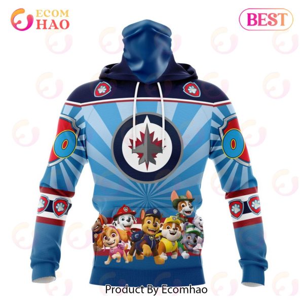 NHL Winnipeg Jets Special Paw Patrol Kits 3D Hoodie
