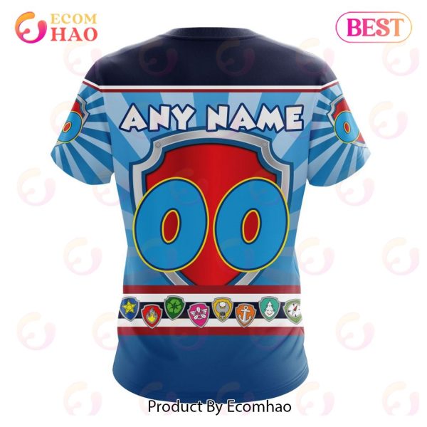 NHL Winnipeg Jets Special Paw Patrol Kits 3D Hoodie