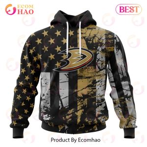 Anaheim Ducks Specialized Jersey For America 3D Hoodie